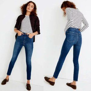 Madewell Women's 10" High-Rise Skinny Jeans in Winston Wash Size 27